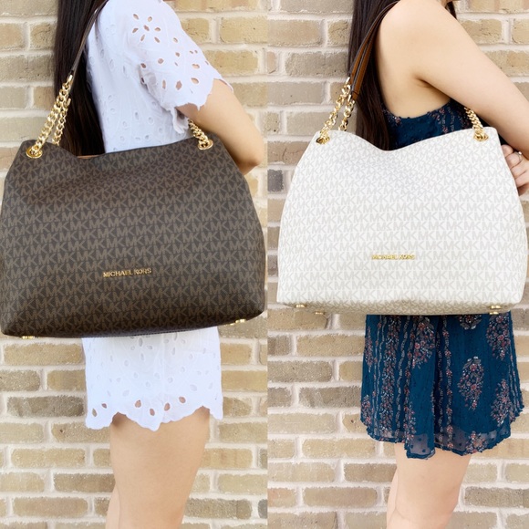 Michael Kors Large Chain Tote - Picture 2 of 8